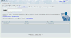 Desktop Screenshot of chisquaredsoftware.com